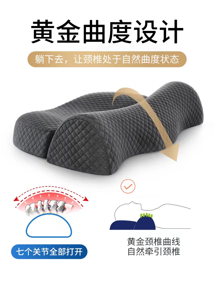護頸枕緩解富貴包專用枕芯助睡眠修復專利正品舒適枕 (6.8折)