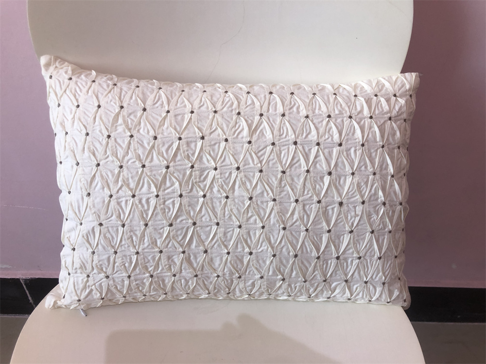 中式風純棉布靠墊抱枕套 沙發樣品 長方形客廳抱枕套