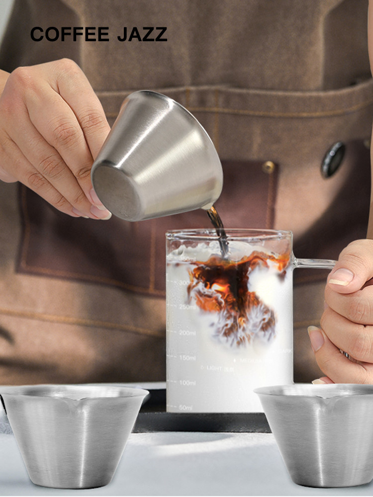 濃縮咖啡萃取器 不鏽鋼90ml量杯 (8.3折)