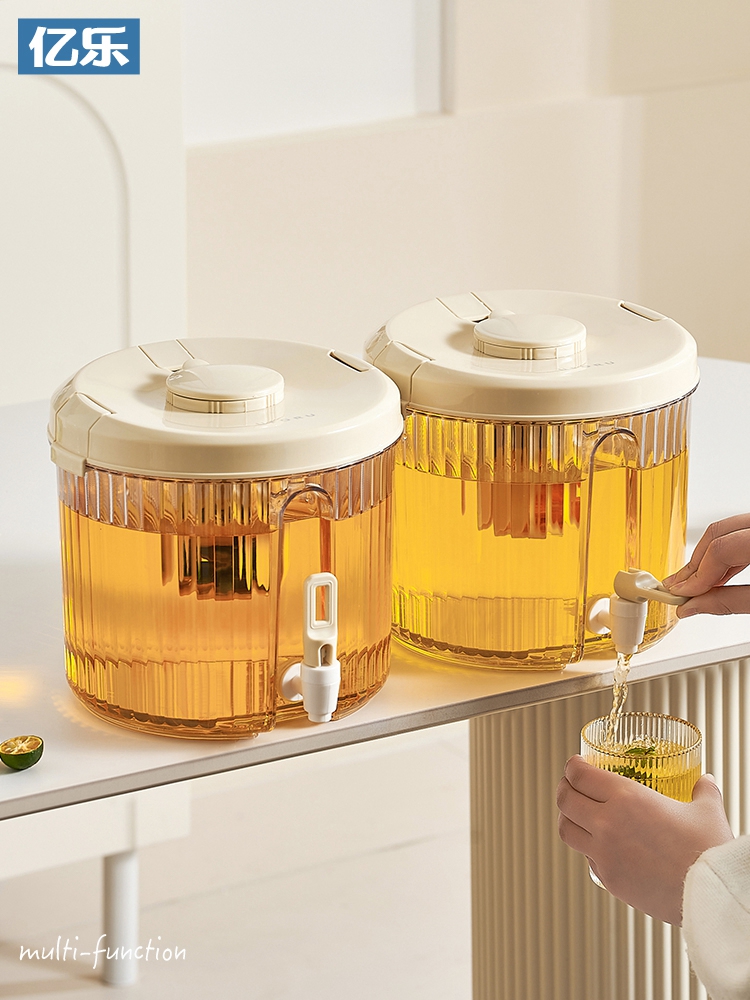 飲料桶 冰酒桶 水果茶壺 冷泡壺 北歐風 大容量 冷水壺 一個
