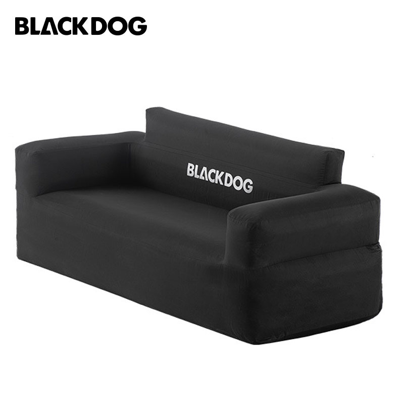 blackdog黑狗戶外雙人充氣沙發便攜戶外氣墊牀露營野餐嬾人空氣椅