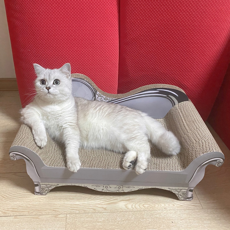 貓抓板瓦楞紙貴妃榻寵物貓咪玩具耐磨防貓抓沙發床