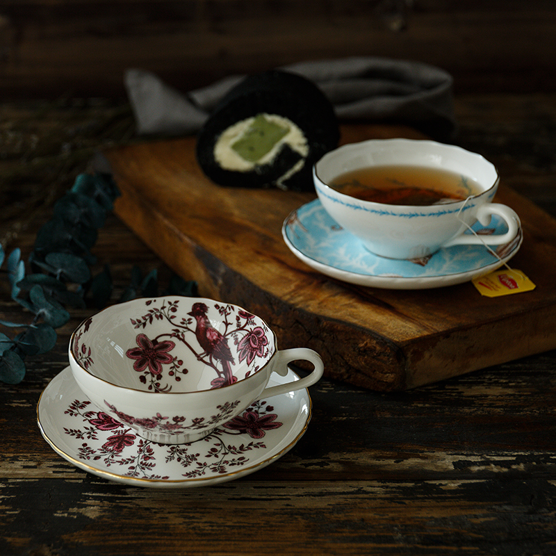 歐式奢華骨瓷咖啡杯碟套 享受高檔下午茶時光