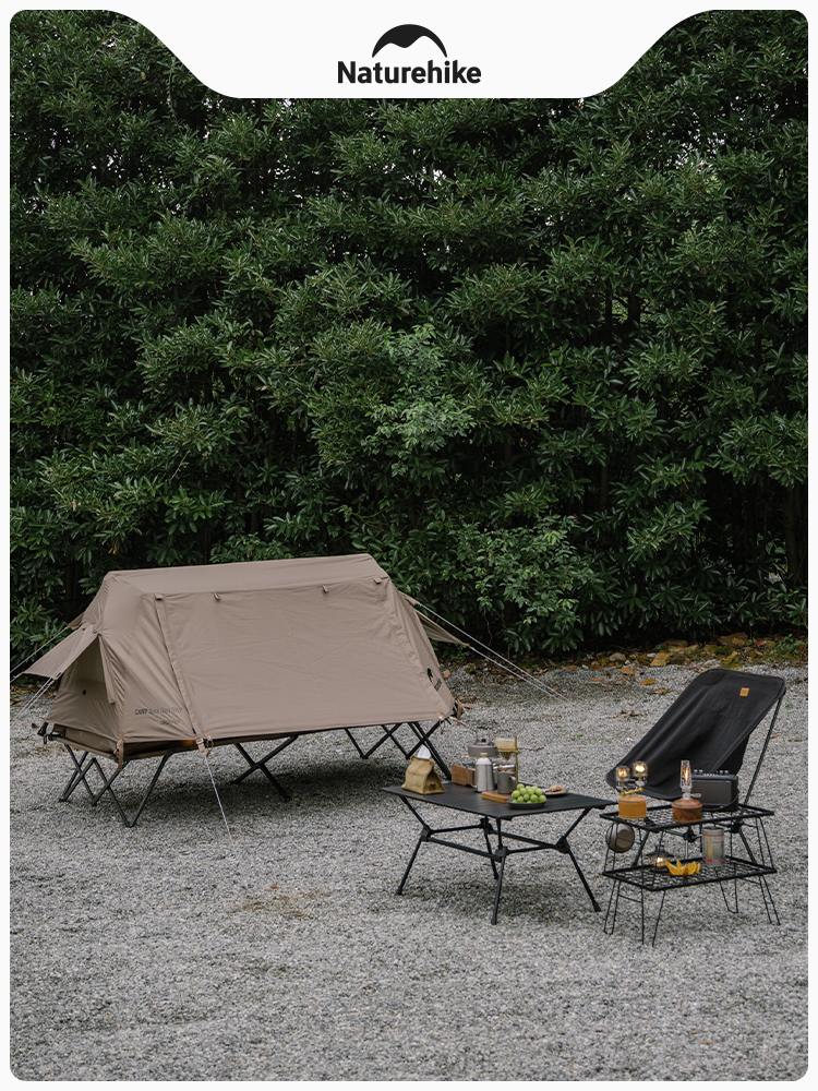 Naturehike挪客A-Type屋脊離地自動帳篷雙人戶外露營單人速開帳 (4.6折)