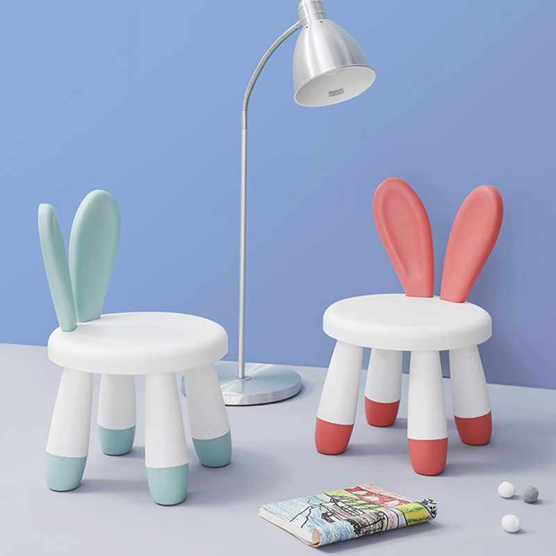 簡約現代塑料小凳子兒童洗澡防滑浴室椅幼兒園寶寶靠背椅子