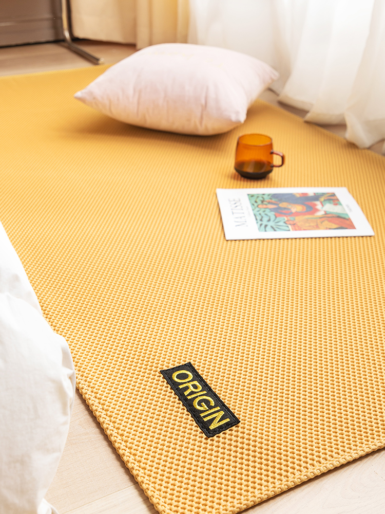 北歐風格加厚布藝地毯防滑耐磨臥室客廳多門數可選
