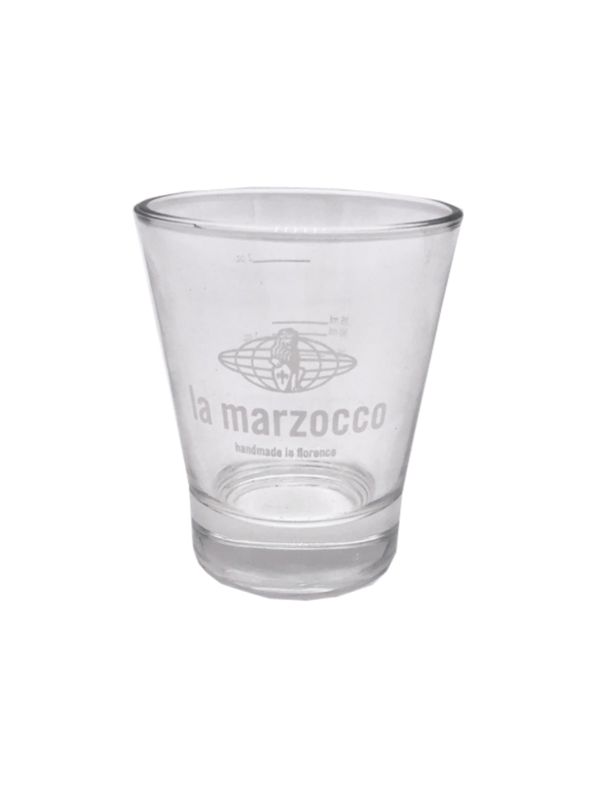 la marzocco 歐式玻璃風格 80ml 濃縮咖啡測量杯 1個