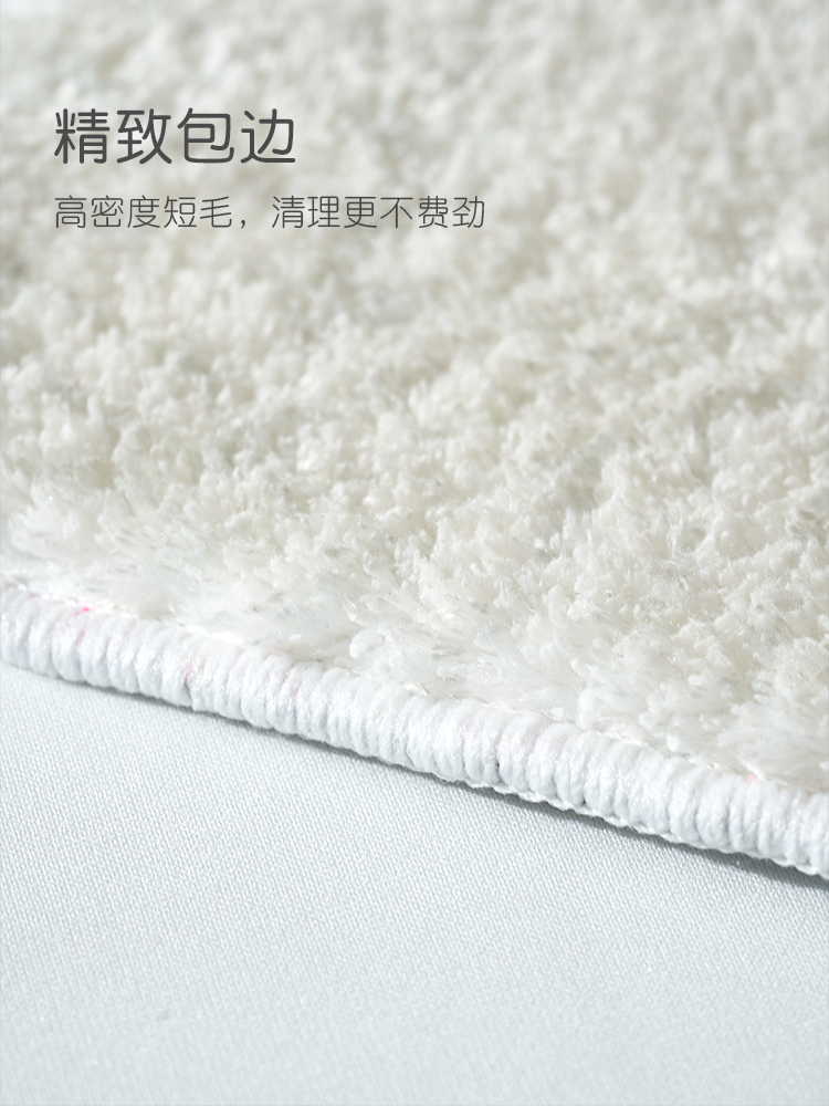 床邊地毯 幼兒房 柔軟短毛絨卡通地毯 客廳兒童房間地毯