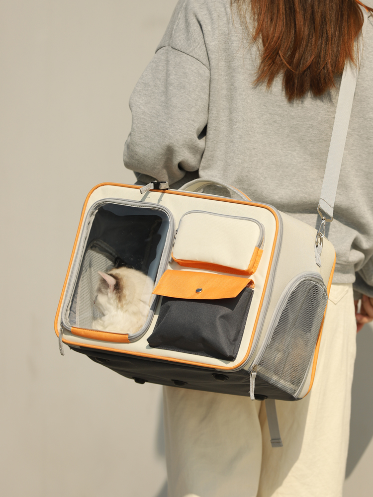 貓包外出便攜貓咪背包寵物太空艙坐車神器手提斜挎狗狗大容量貓箱