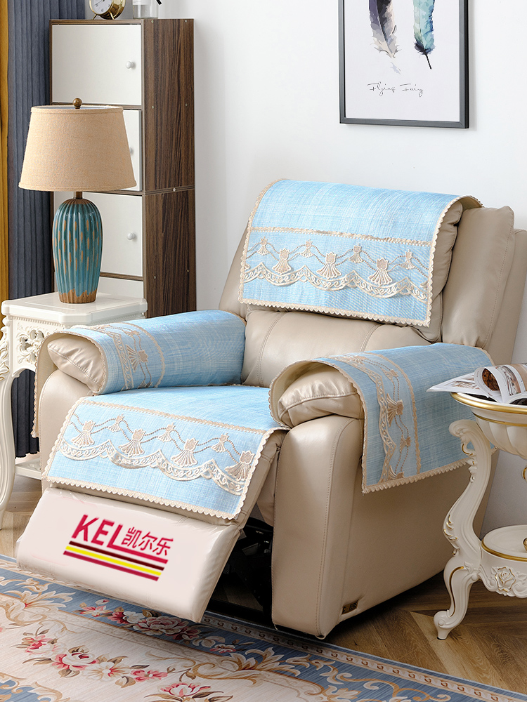 冰絲沙發墊夏季防滑墊功能椅歐式真皮沙發墊客廳單人沙發巾