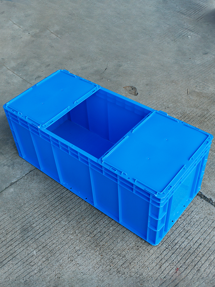 加厚手提式週轉箱分類籃工業風大號倉儲收納工具零件物料盒