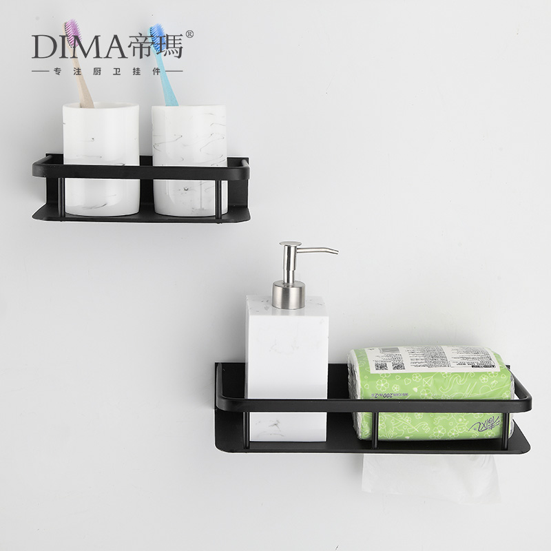 浴室置物架免打孔安裝多功能收納讓您的空間整潔美觀
