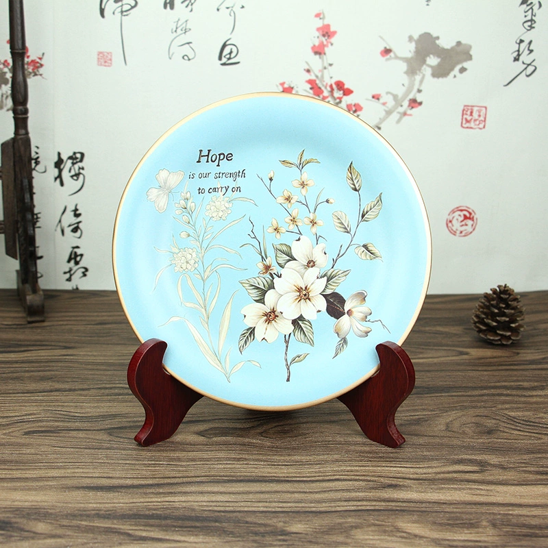 新中式風格木質掛盤展示架工藝品擺件相框照片獎牌石頭畫平安扣支架托架