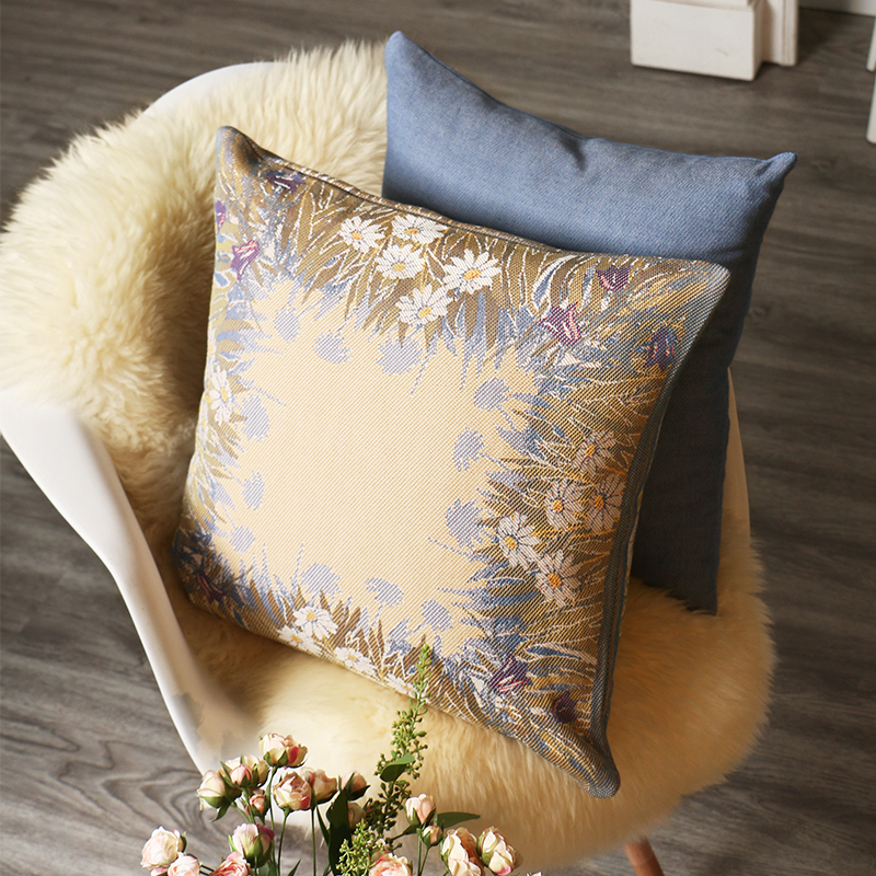 碎花全棉抱枕含芯 雙面家用客廳臥室靠墊腰墊 歐式風格