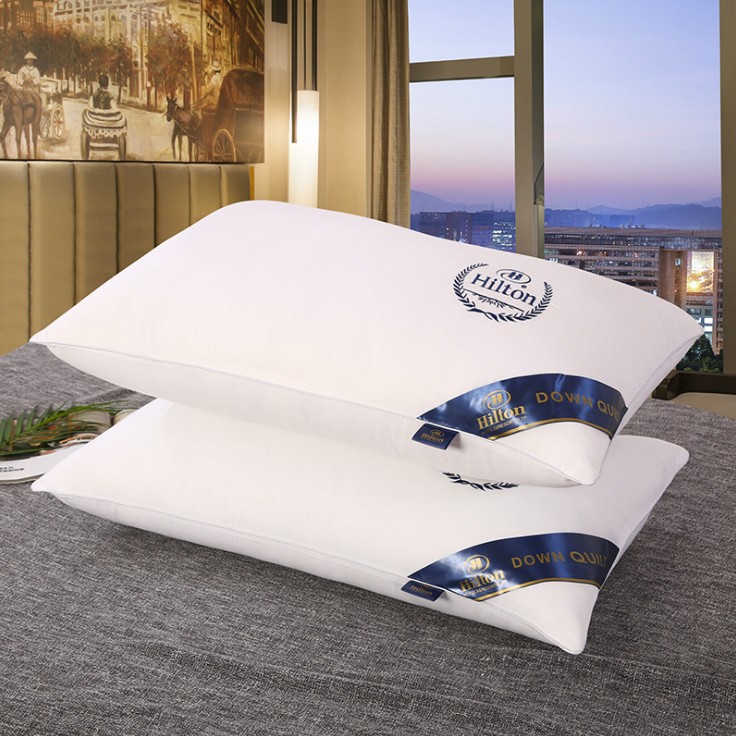 五星級飯店枕頭天然棉花材質柔軟舒適高低適中助眠好幫手
