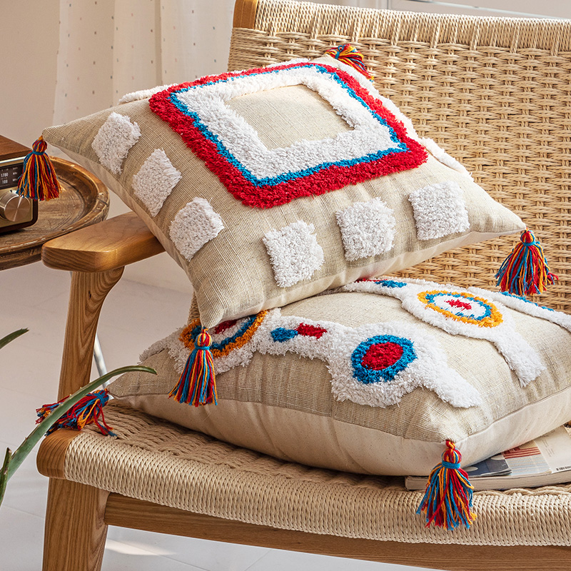 摩洛哥風抱枕升級雙面金絲面料舒適柔軟坐臥用靠枕客廳沙發床頭墊