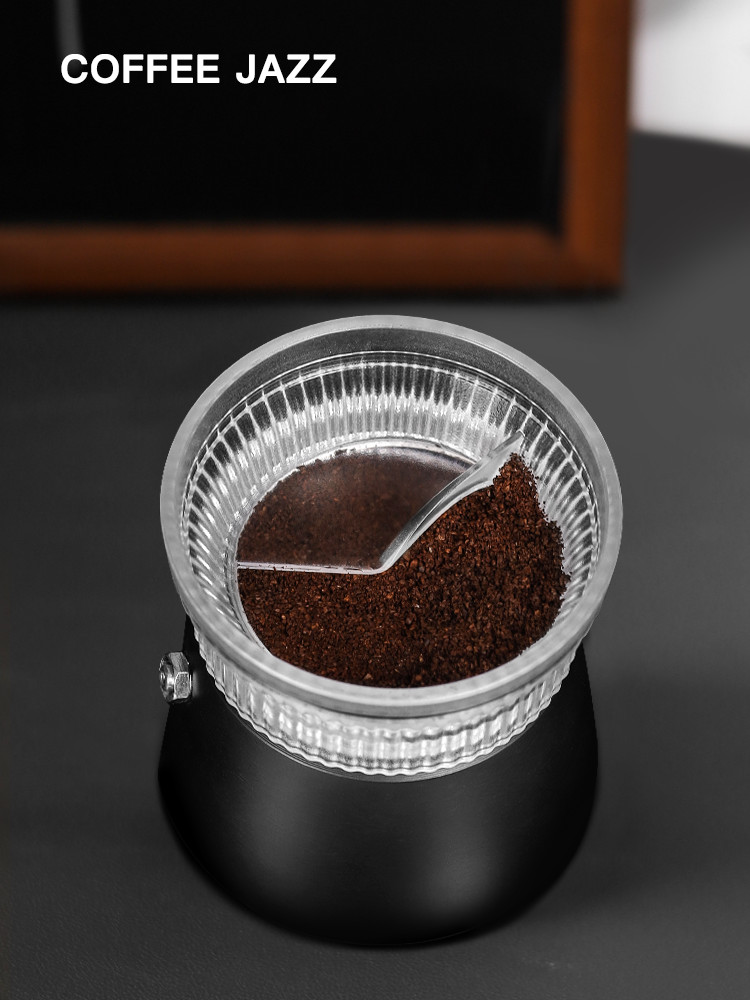 旋轉卡位咖啡接粉器佈粉接粉填粉器具配件摩卡壺專用