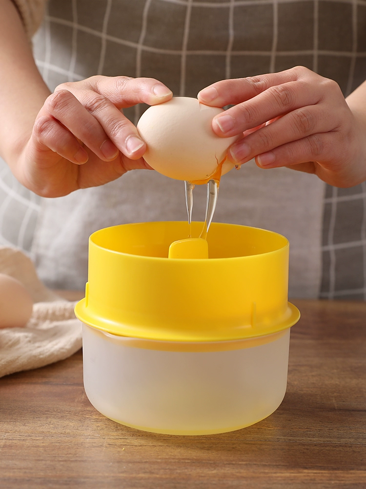 雙層蛋清分離器 輕鬆分離雞蛋 蛋黃 蛋白 蛋清 快速 蛋白粉 蛋黃醬