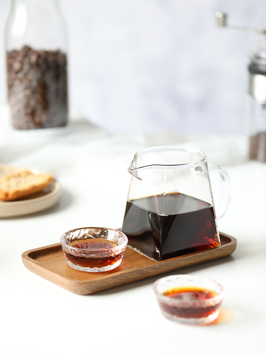 美式風格玻璃手衝咖啡分享壺套裝包含飲品掛耳咖啡杯高溫耐用適合冰滴壺或美式咖啡壺 (4折)