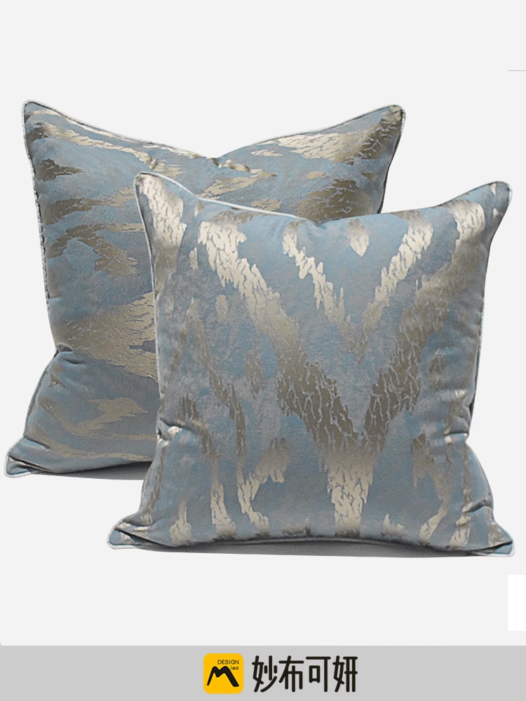 時尚幾何圖案抱枕套簡約現代風格適合客廳午睡使用