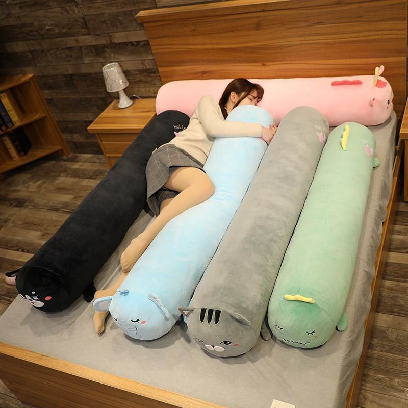 日式風格超軟長條抱枕床縫填充枕女生網紅最愛可擋床邊