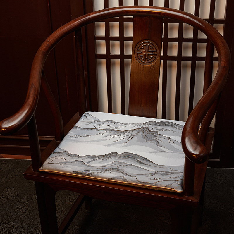 中式喜氣紅木實木椅墊精緻餐椅茶椅墊 5040公分