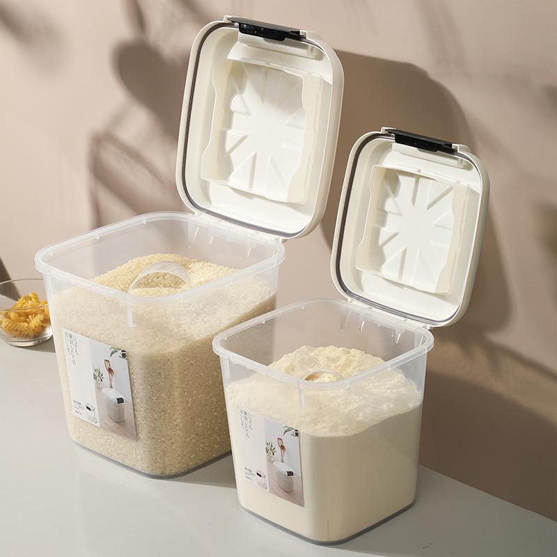 麪粉儲存罐食品級家用放米麪桶專用密封桶收納盒防潮防蟲裝米容器