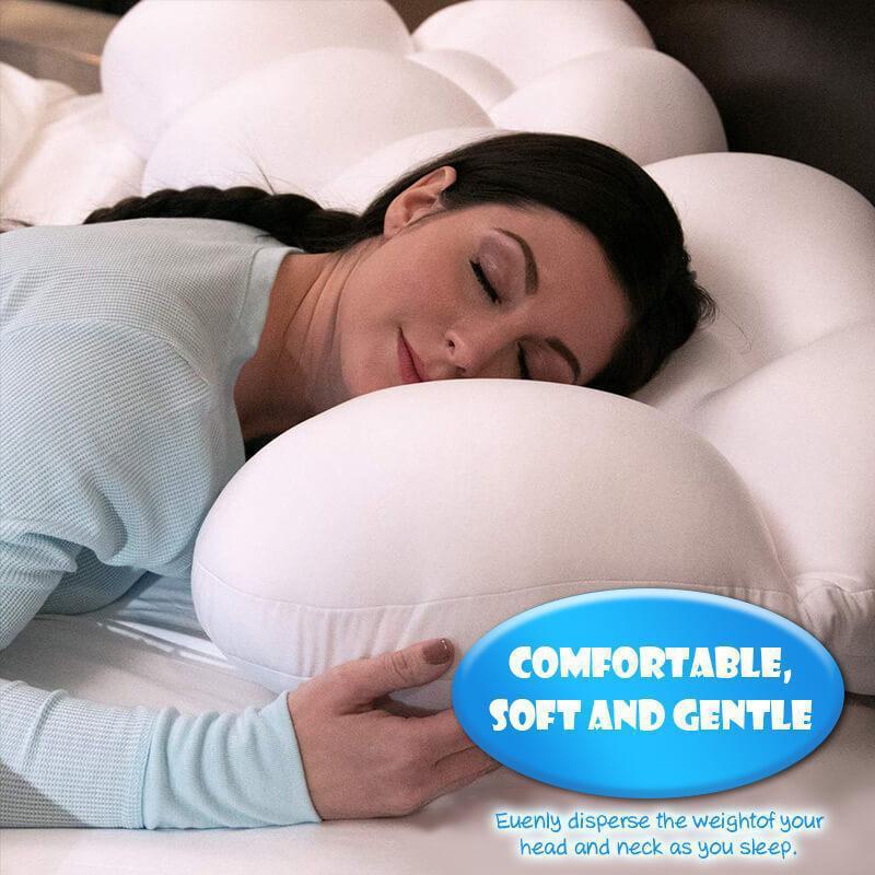 蝶形雞蛋枕輔助睡眠護腰護頸椎枕芯保健枕芯