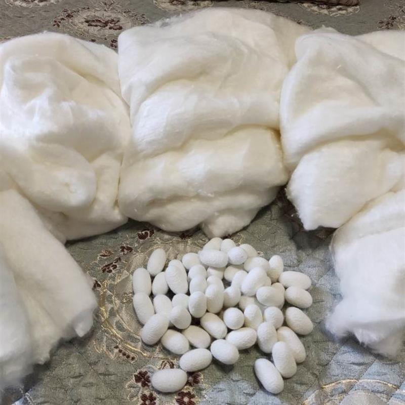 桑蠶絲棉裸胎填充物 蠶絲被 被子 眼罩 枕頭 棉襖 衣服 褲子 (8.3折)