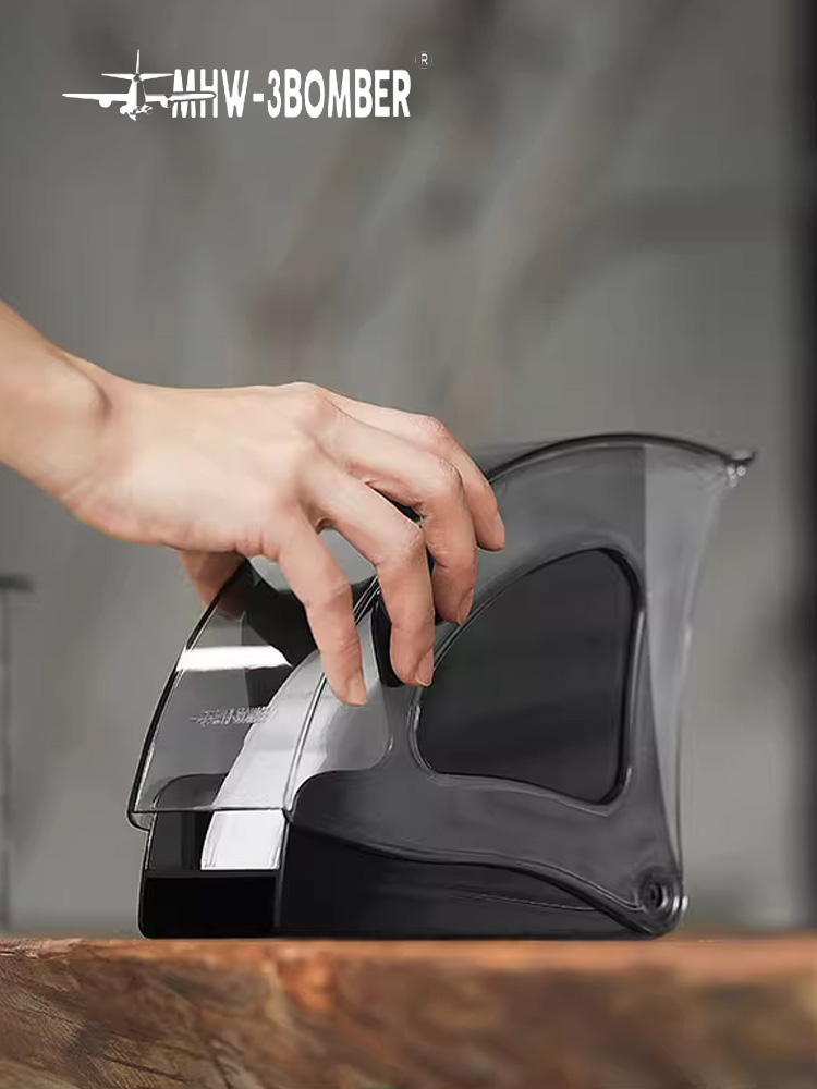 日式風格不鏽鋼v60濾紙盒 咖啡器具過濾紙防塵盒