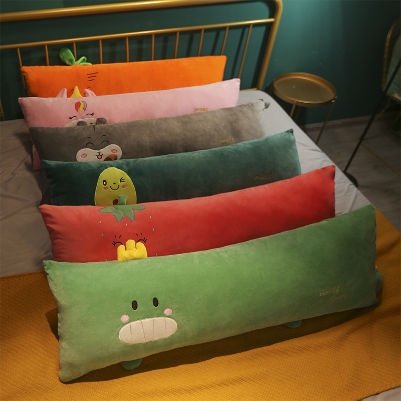 卡通靠墊軟萌可愛裝飾枕頭男生款床頭抱枕雙人