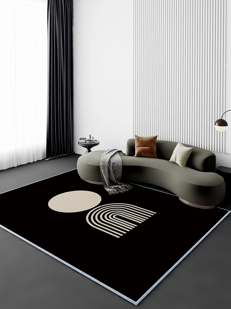 優雅簡約地毯高質感長毛絨毯客廳臥室皆適宜 (6.4折)
