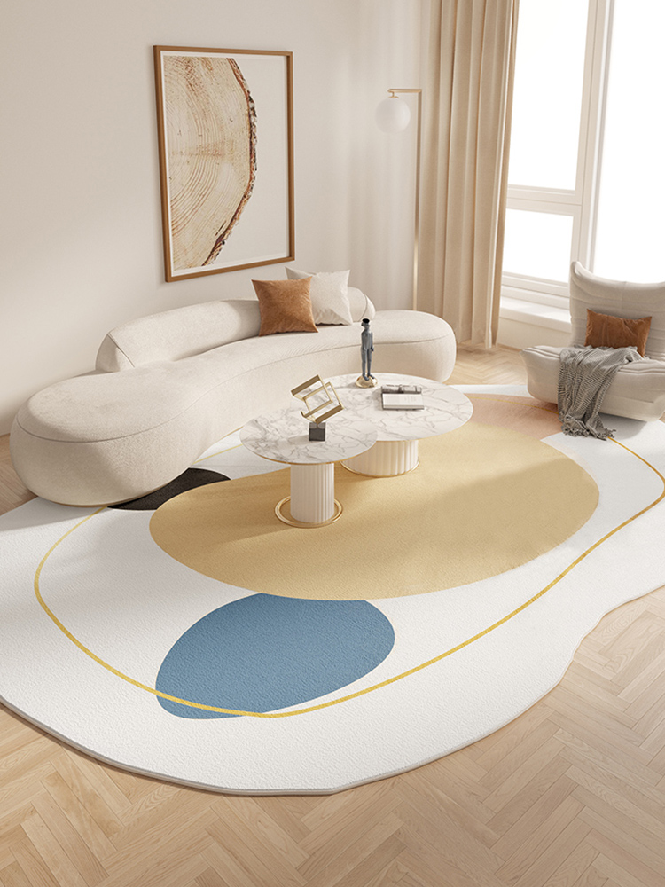 異形地毯客廳高級加厚沙發茶几毯臥室ins風墊子地墊