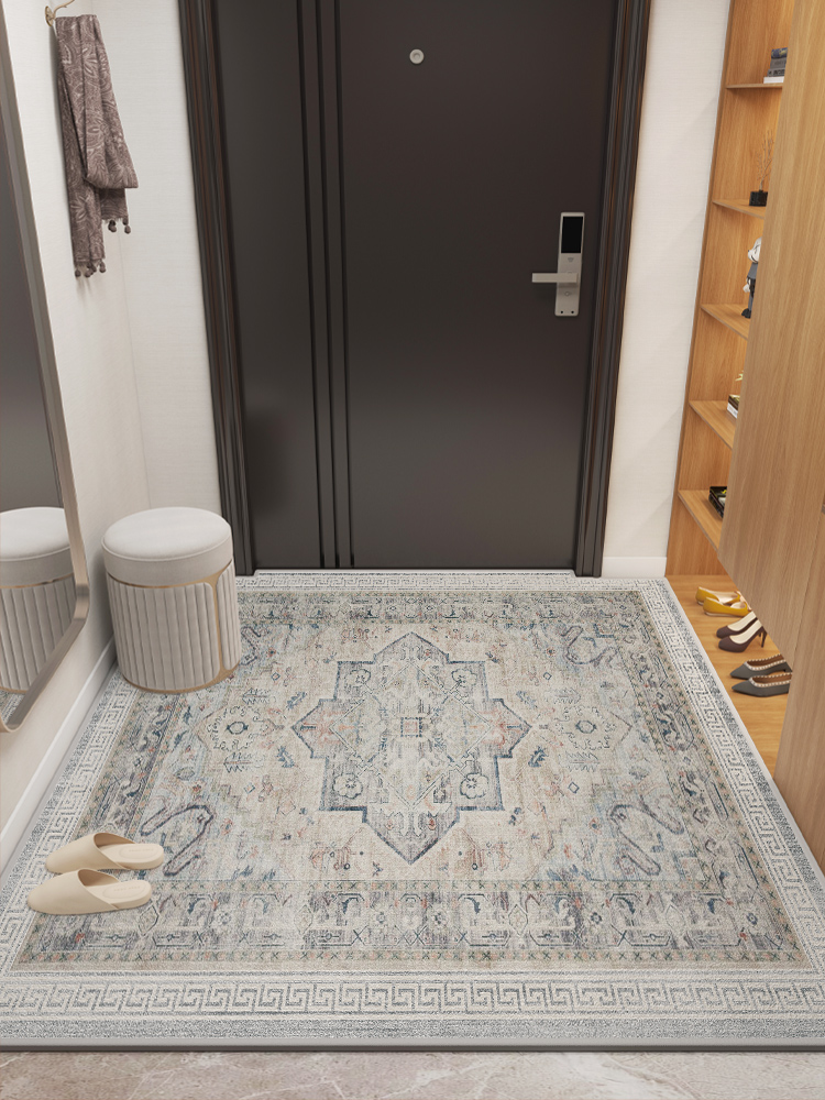 簡約現代入戶門地墊 門口地毯可裁剪吸塵防滑易清洗