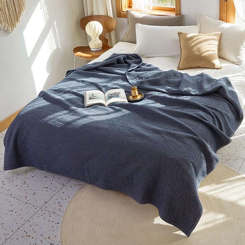四層紗布蓋毯單人空調午休沙發毯夏季薄款毛巾被純棉雙人北歐床單