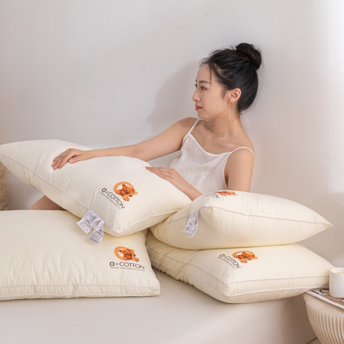 全棉材質護頸椎有助睡眠單人專用低家用枕芯