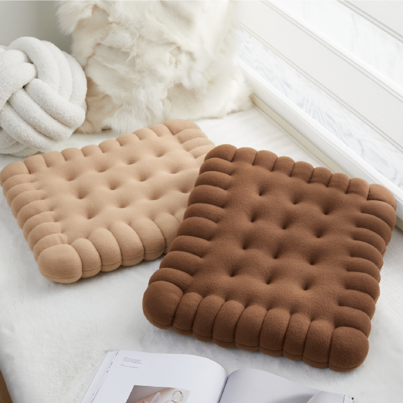 餅乾造型靠墊椅墊 飄窗墊簡約現代風格坐墊 (8.3折)