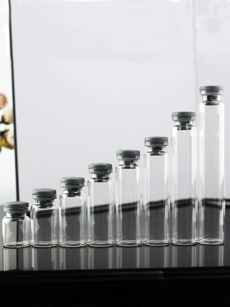 簡約現代四叉膠塞透明玻璃瓶組8種容量任選適合冷靜許願瓶