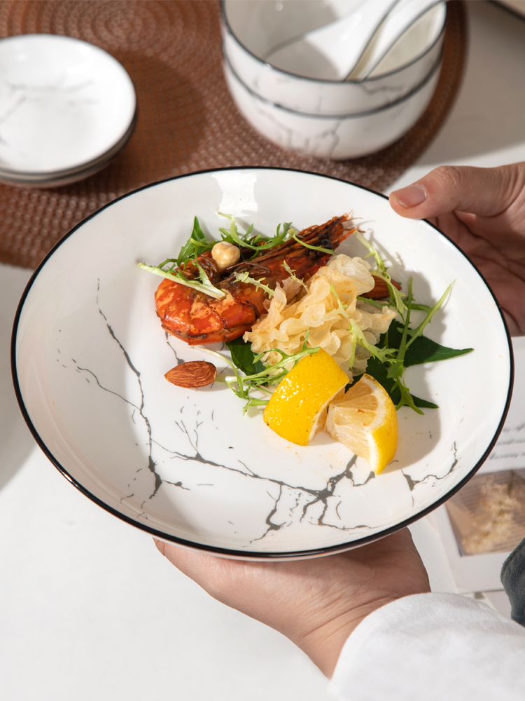 網紅愛用質感餐盤 8吋正方盤 適合多種料理風格