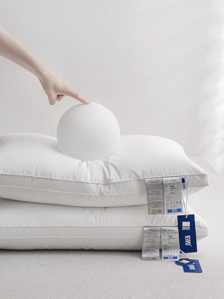 全棉抗菌枕頭助睡眠 a類3m單人飯店家用枕芯1只裝