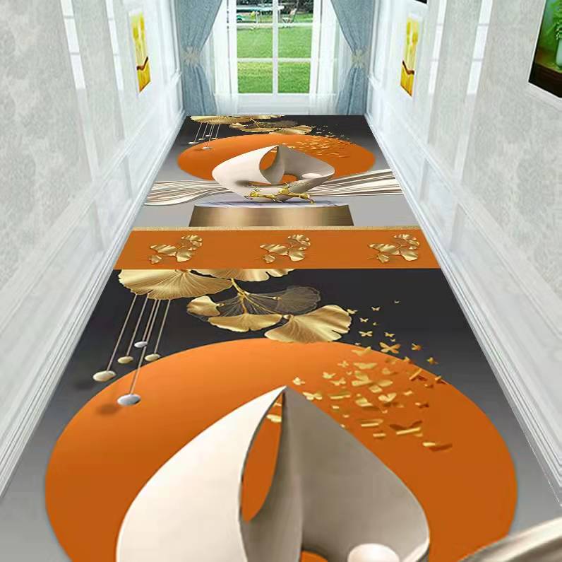 3d水晶羢立躰印花地墊玄關走廊過道地毯客厛書房臥室牀邊家用地毯