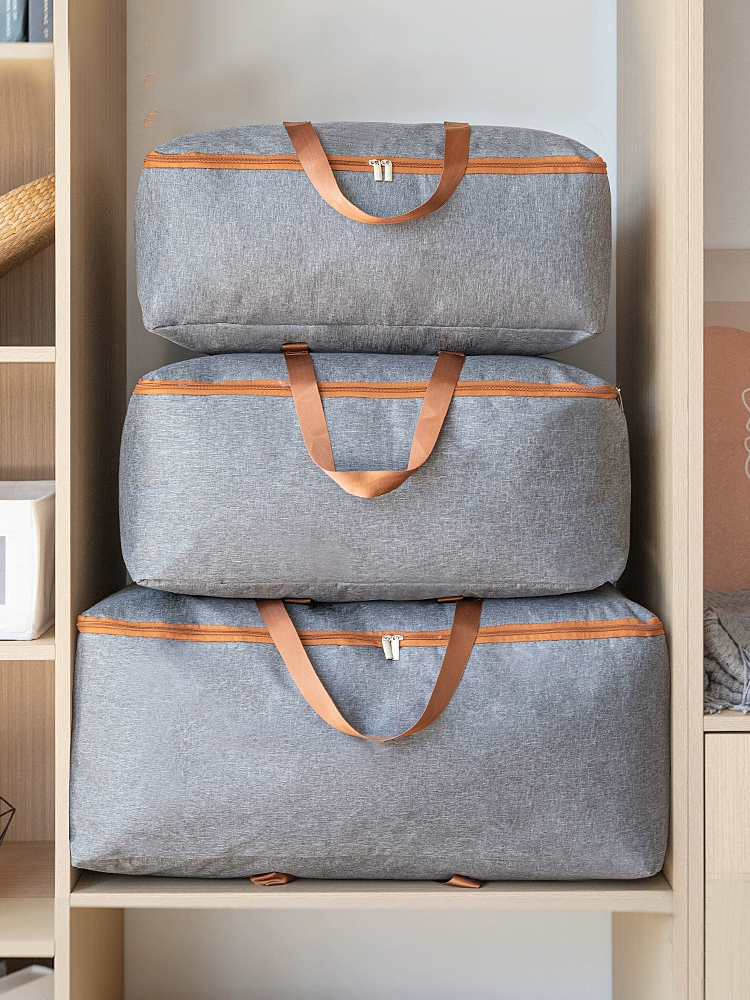 小清新日式純色陽離子被子收納袋學生宿舍行李袋