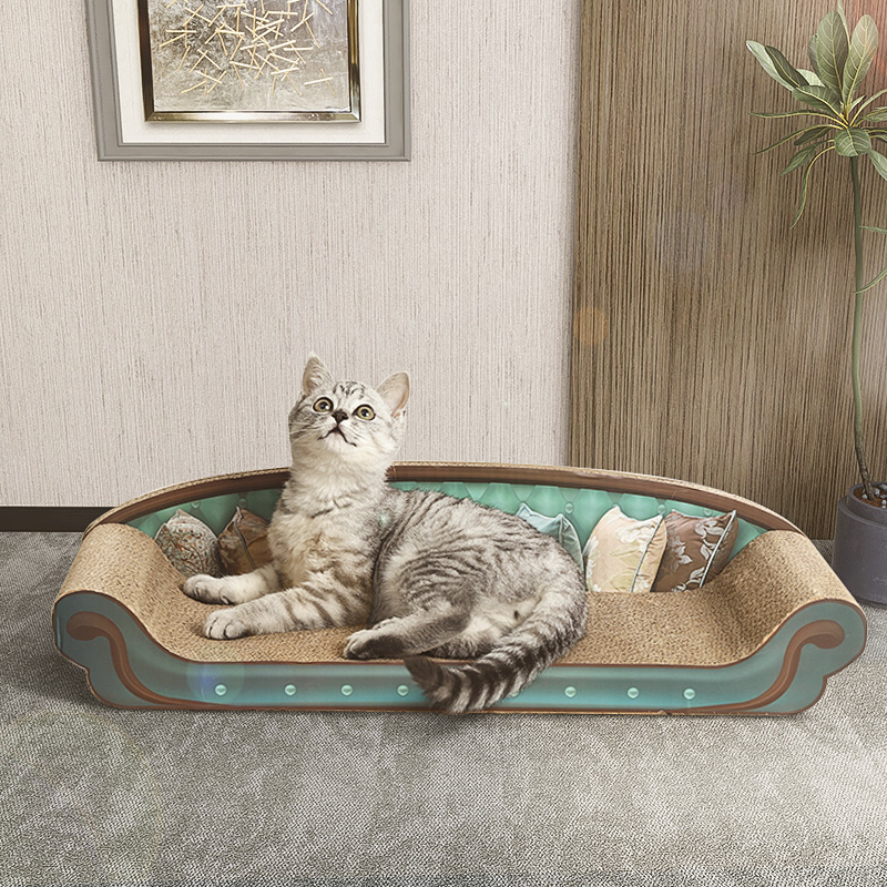 耐磨貓抓板貓窩 貴妃椅 沙發 貓抓 沙發 貓抓貓窩 耐抓耐磨 貓抓板玩具 (6折)
