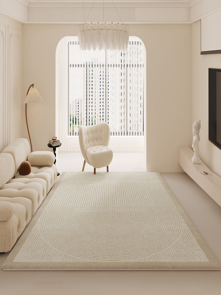 日式簡約地毯 客廳臥室地墊 加厚柔軟毛絨地毯 北歐風地毯 (8.3折)