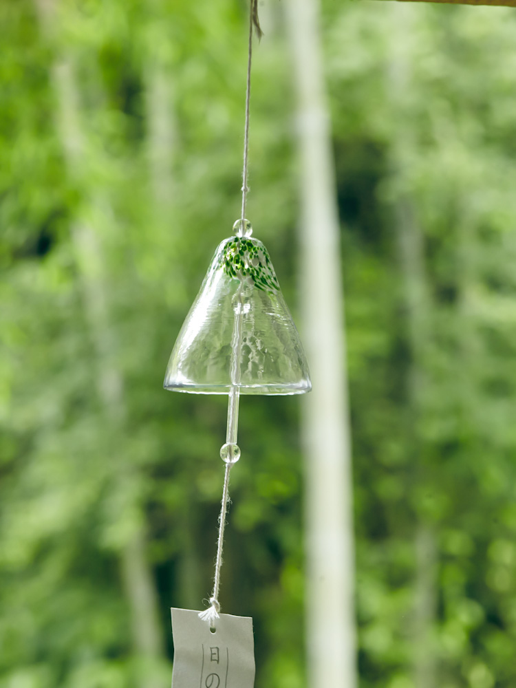 簡約現代日式手工琉璃風鈴 隨風旋轉 聲音清脆 庭院民宿裝飾 (5.4折)