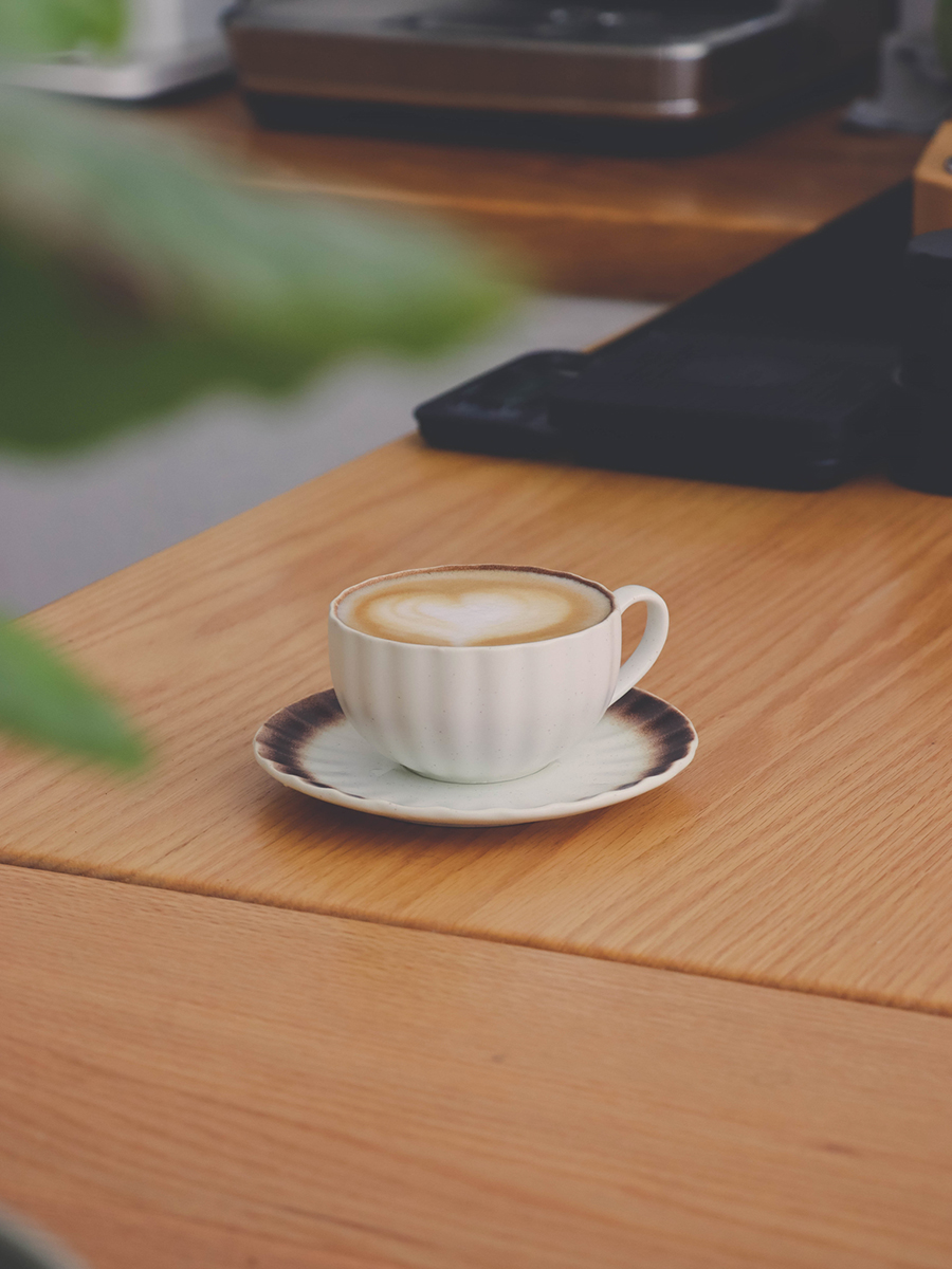歐式窯變咖啡杯碟 高顏值拉花杯具 高級陶瓷家用咖啡杯