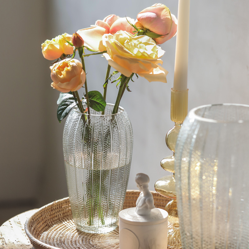 懷舊復古玻璃花瓶點綴居家風情營造溫馨藝文空間 (5.9折)