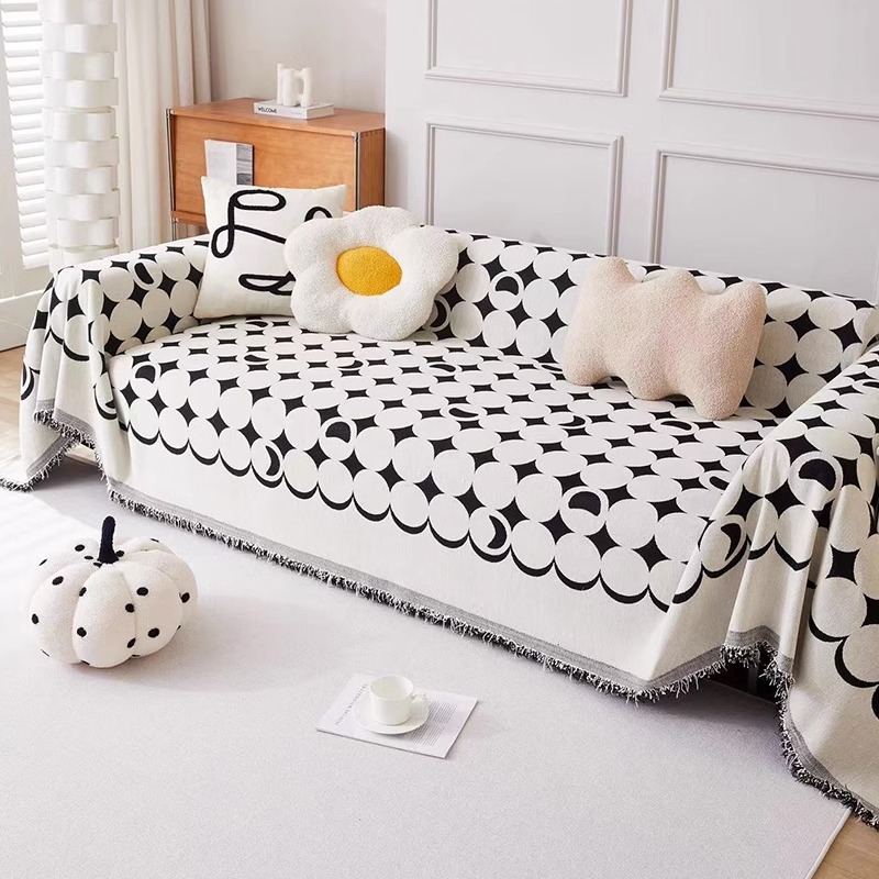 簡約高級質感沙發全包四季通用沙發蓋 防貓抓防滑防塵沙發毯