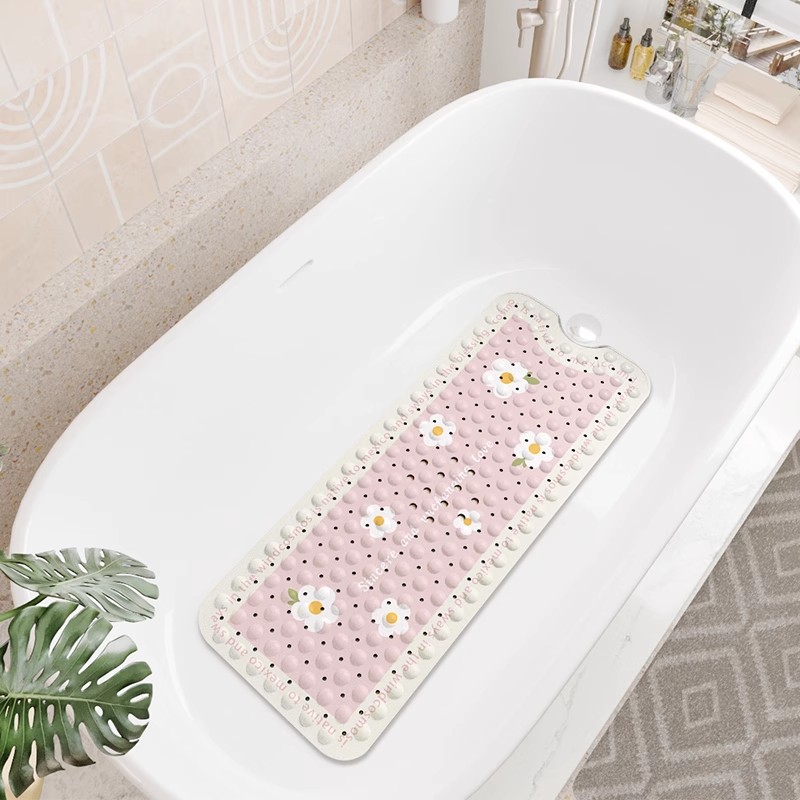 浴室防滑墊 硅膠吸盤坐墊 兒童泡澡衛生間洗澡地墊 (8.3折)