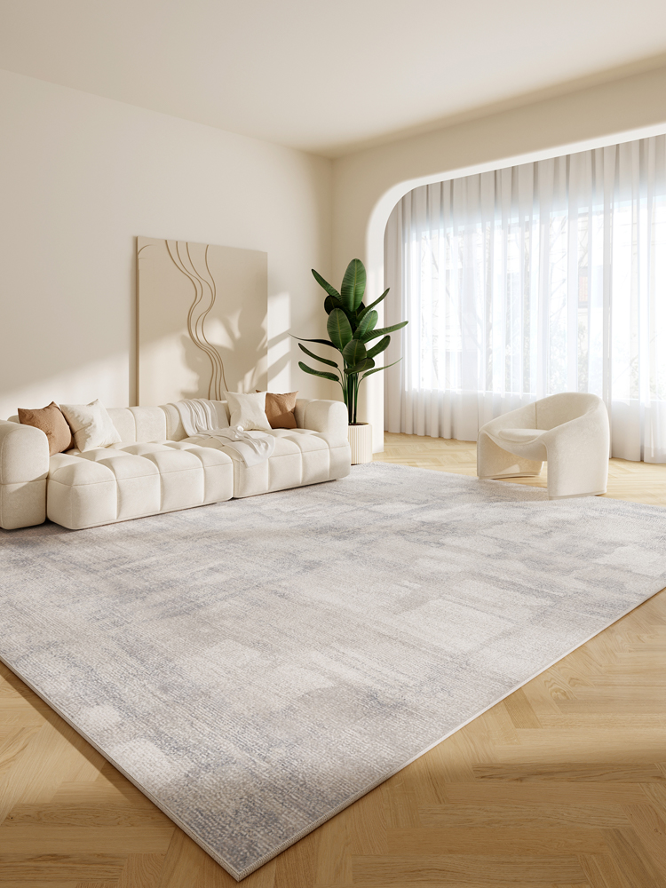 時尚侘寂風地毯 日式客廳床邊毯 高級耐髒沙發茶几毯 (3.2折)